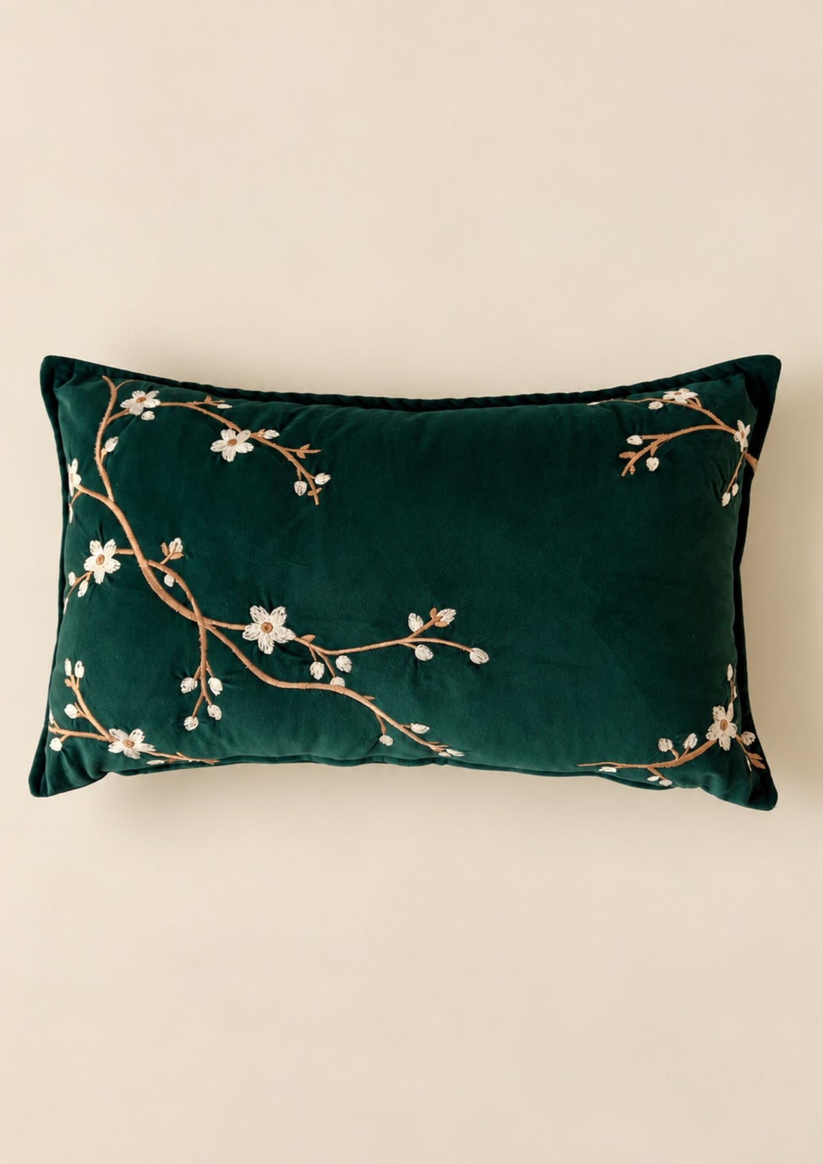 winter bloom throw pillows