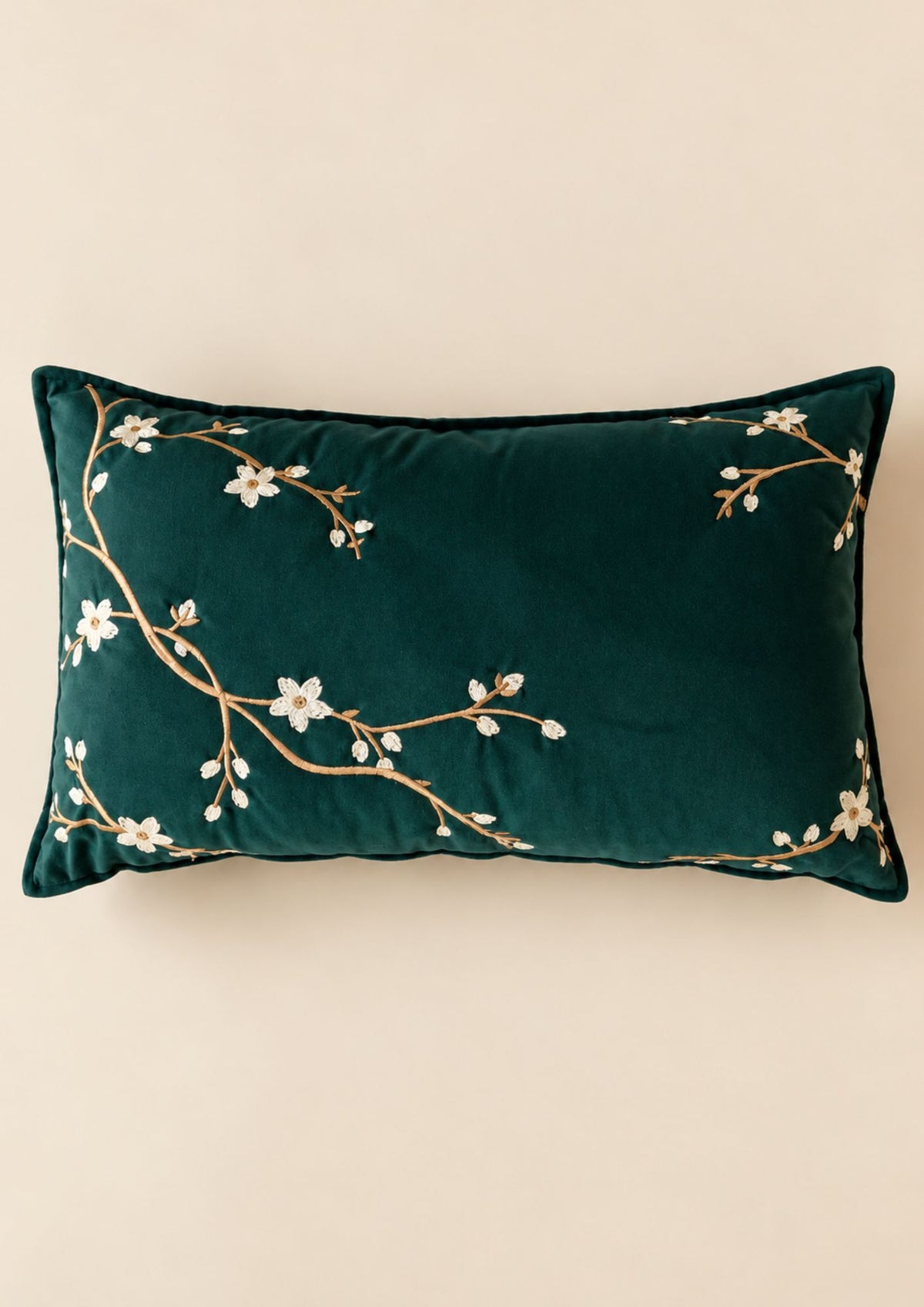 winter bloom throw pillows
