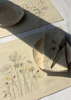 wildflower placemat
