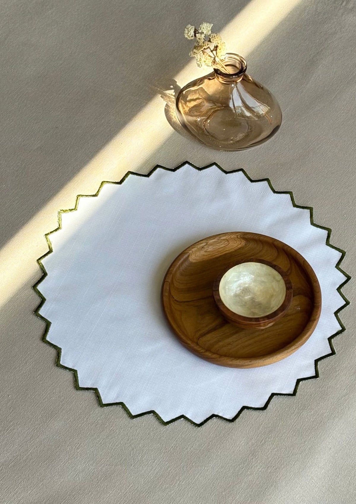 zigzag placemat
