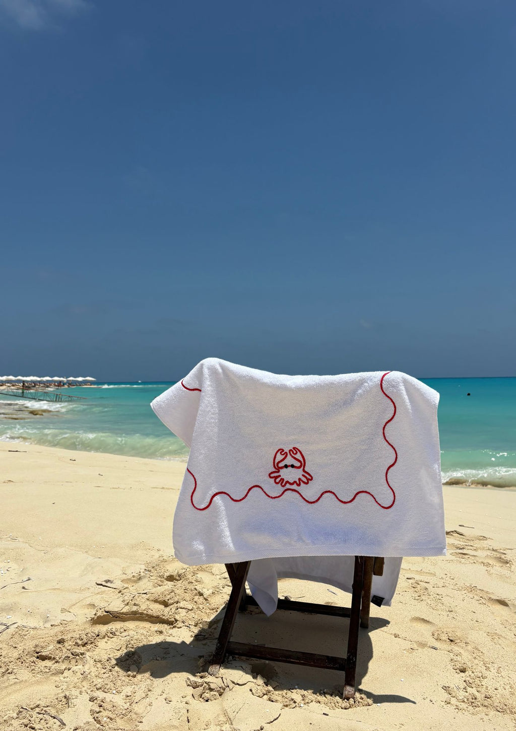 seaside summer towel