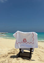 seaside summer towel