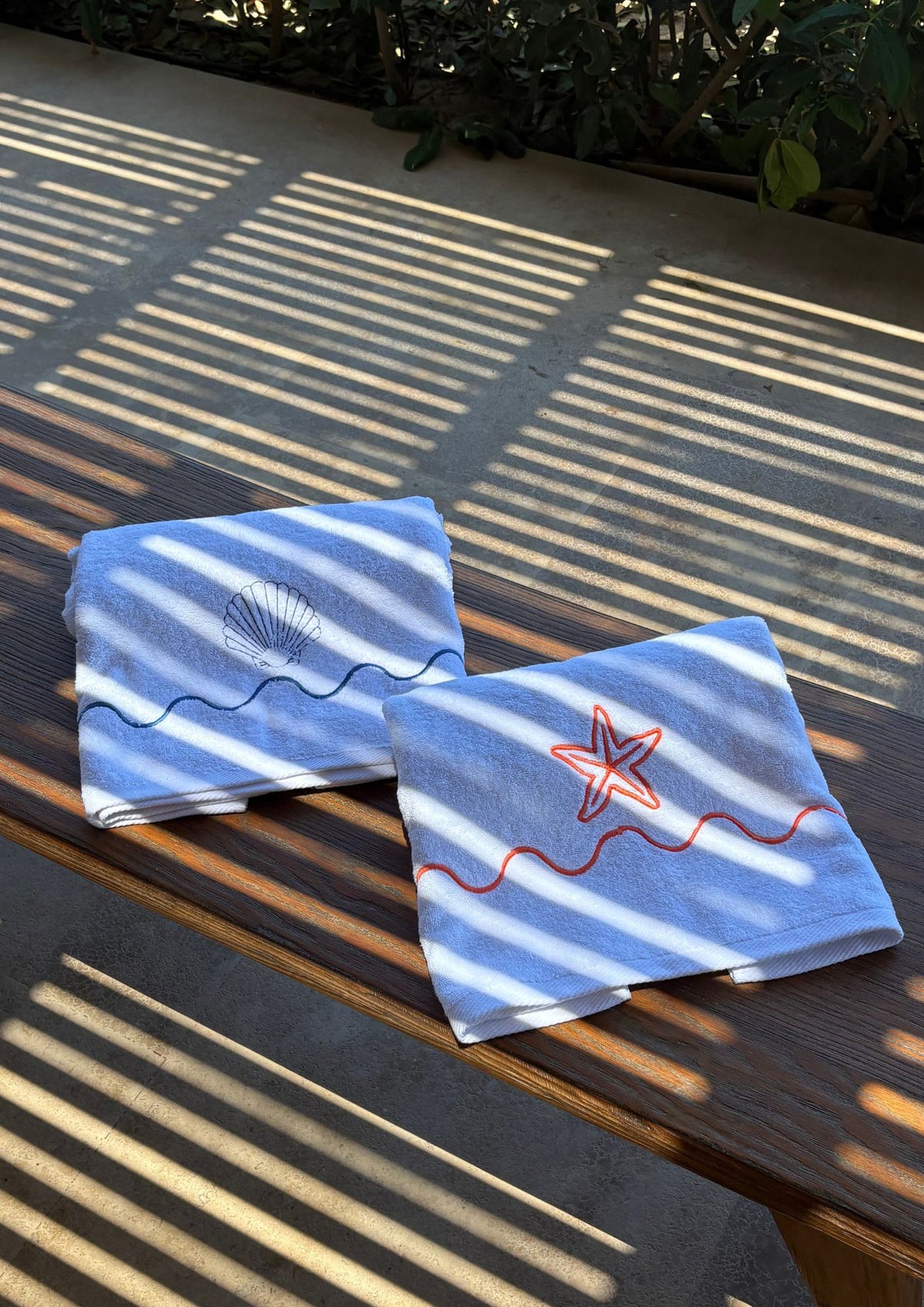 seaside summer towel