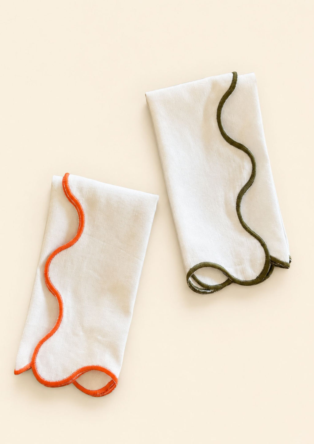 wavy napkin