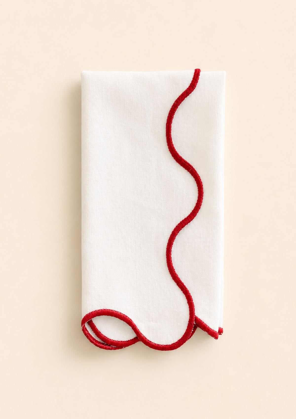 wavy napkin