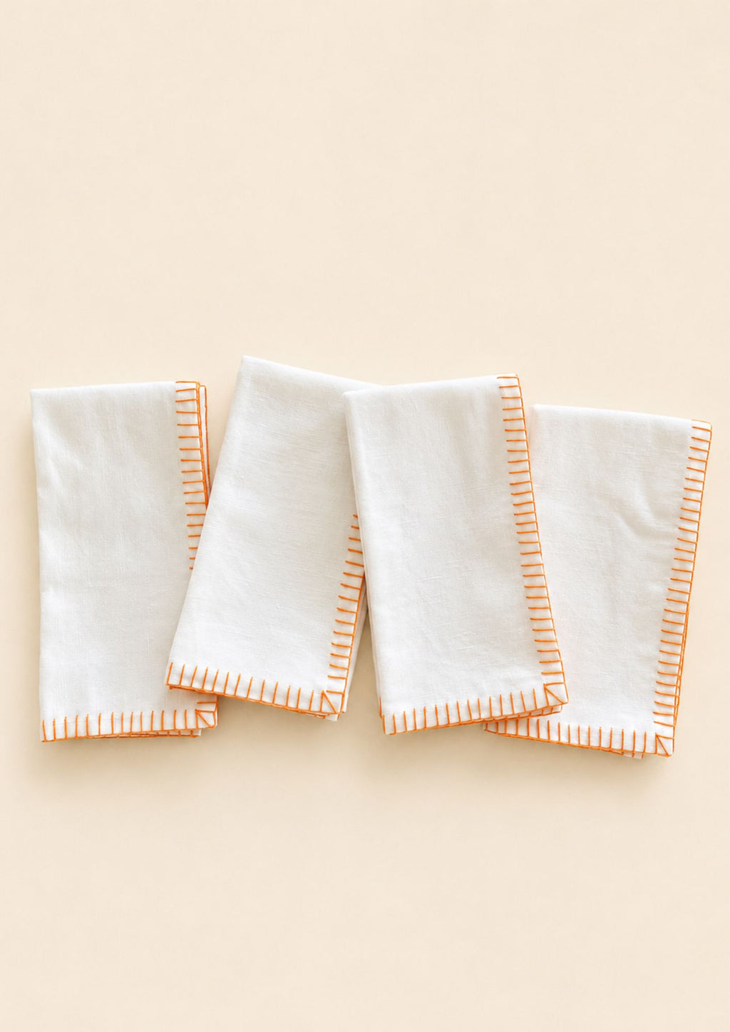 blanket stitch napkin