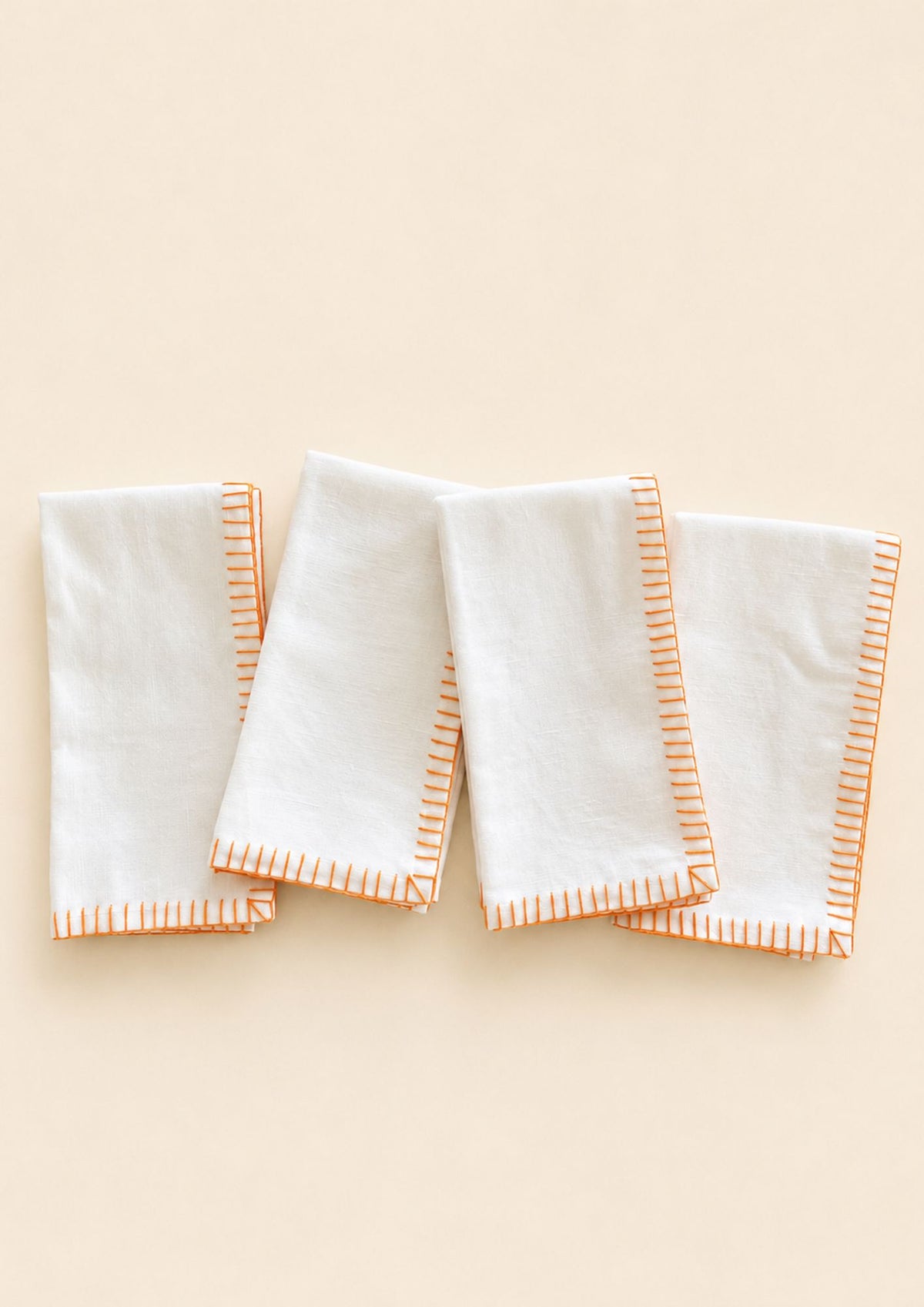 blanket stitch napkin