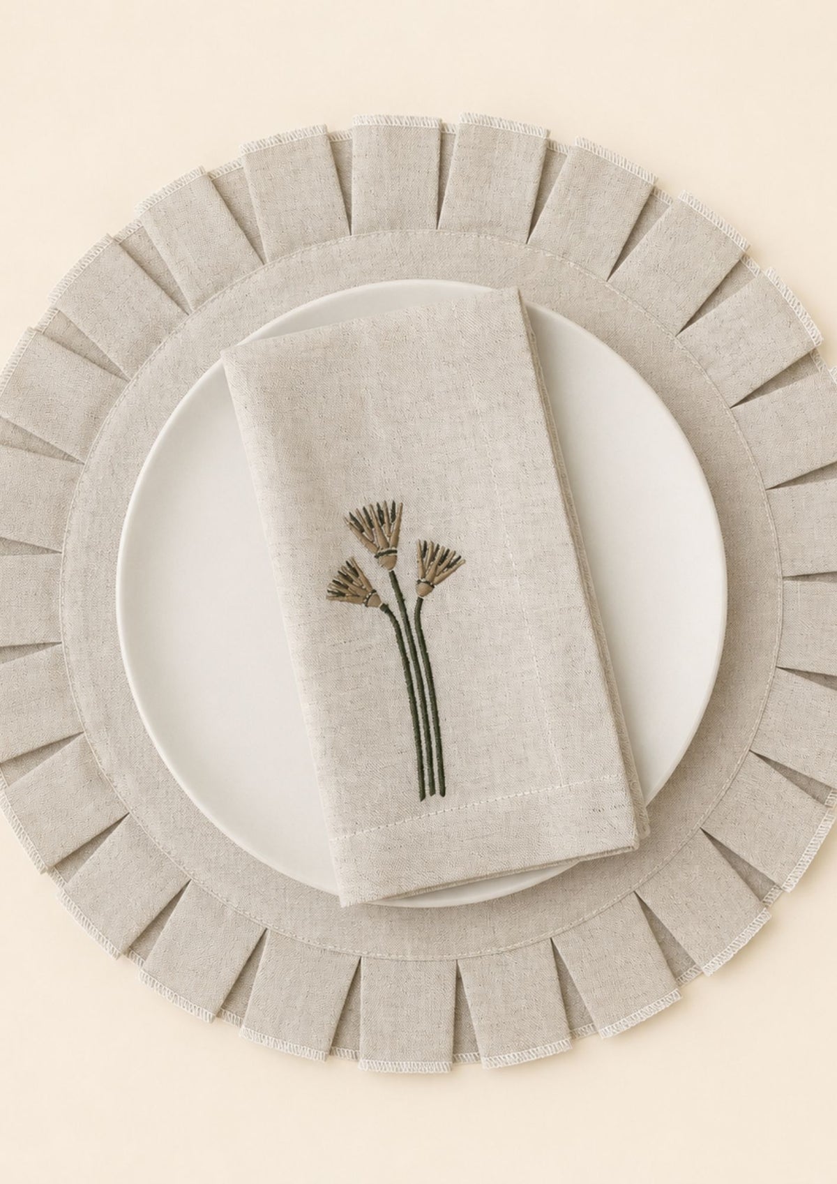 lotus napkin
