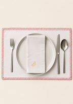 blanket stitch placemat