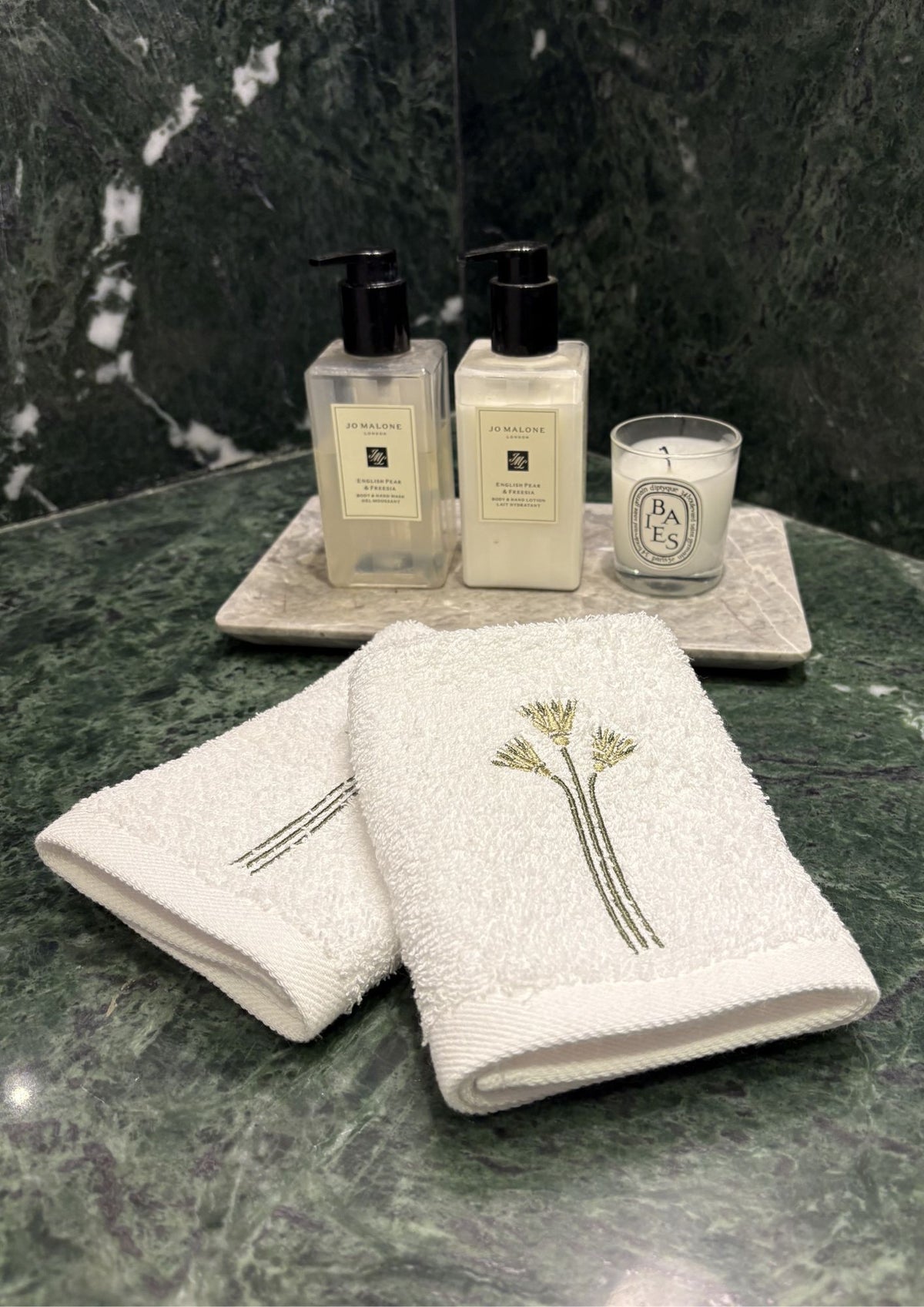 lotus guest hand towel