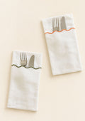 wavy cutlery pocket
