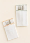 blanket stitch cutlery pocket